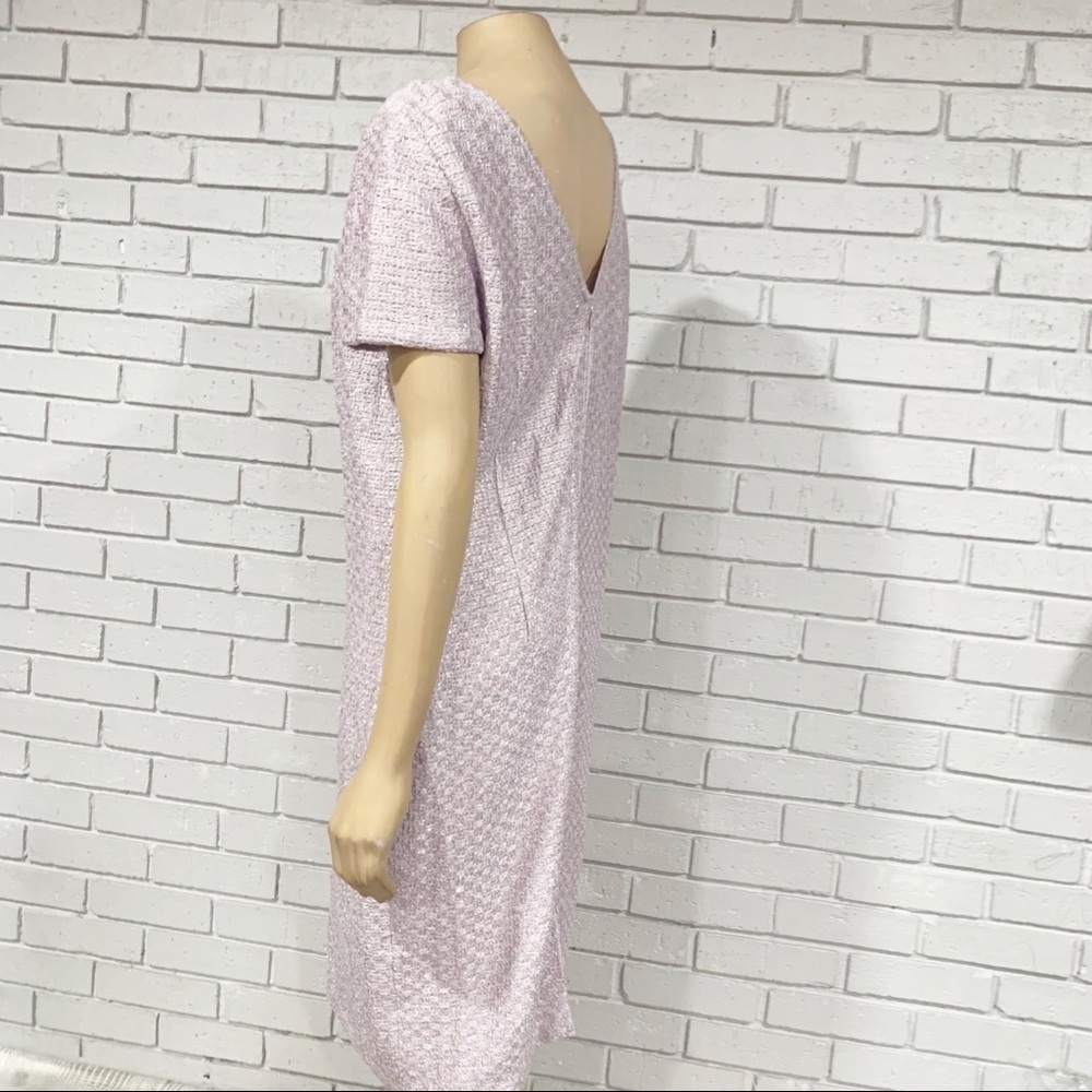 St. John Hansh Sequin-Knit Cocktail Dress - Picture 6 of 11